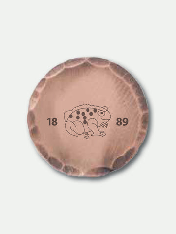 Hand Forged Copper Ball Mark - Dooks Golf Club