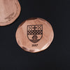 Hand Forged Copper Ball Mark