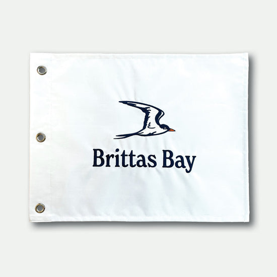 Brittas Bay pin flag