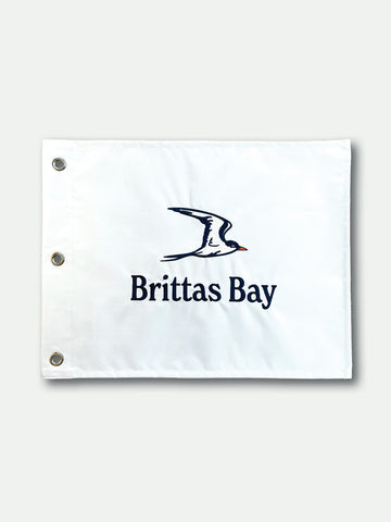 Brittas Bay pin flag