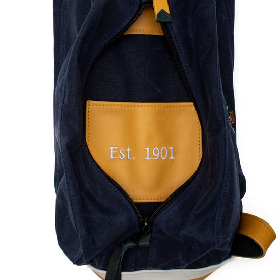 Inscription inside the pocket of the Castlerock MacKenzie Walker golf bag