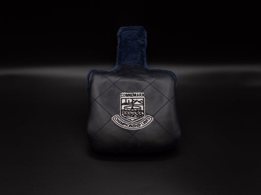 Mallet Putter Cover Navy Leather - Connemara