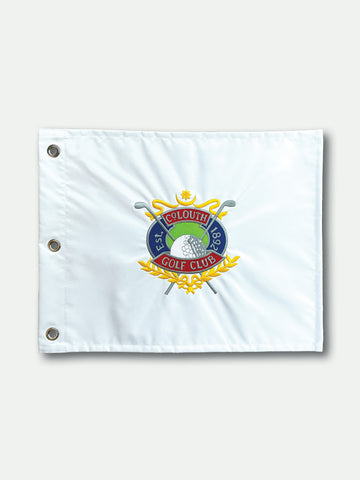 County Louth Golf Club pin flag