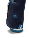 Detail of the logo on the Covesea Links MacKenzie Walker golf bag