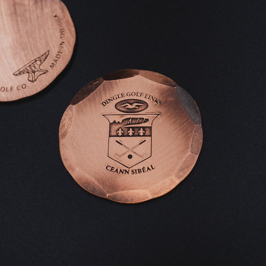 Hand Forged Copper Ball Mark - Dingle Golf Links