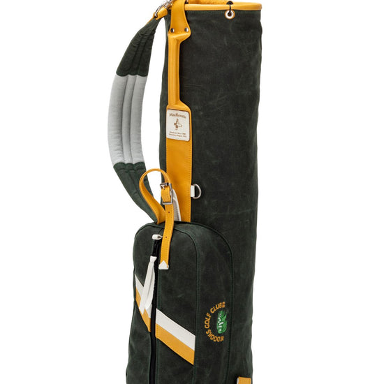 Full view of the Dooks Golf Club MacKenzie Walker golf bag