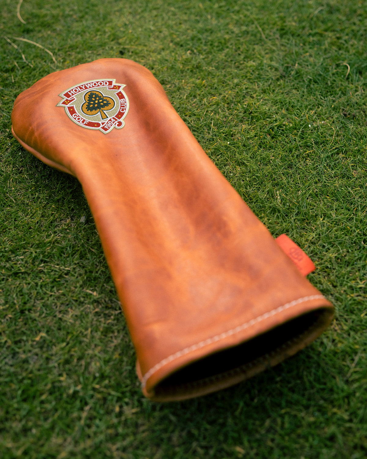 Holywood golf club leather headcover 