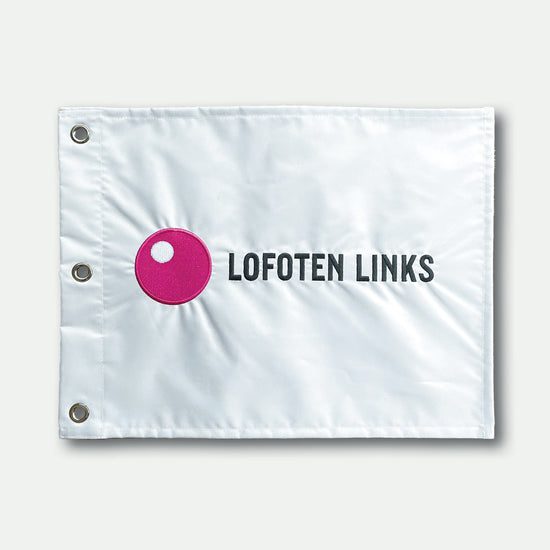 Lofoten Links pin flag