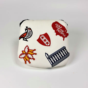 DC Course Logo Mallet Putter Head Cover