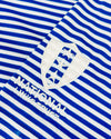 Rhoback Men's Blue Striped Polo