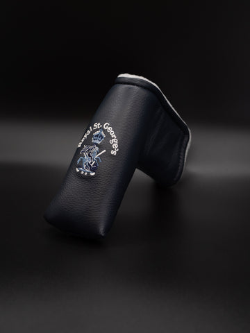 Blade Putter Cover - Navy Leather - Royal St. George's