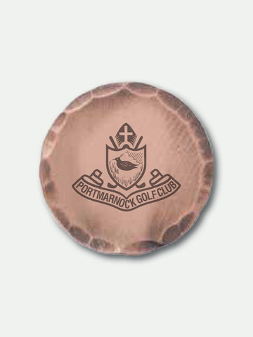 Hand Forged Copper Ball Mark - Portmarnock Golf Club