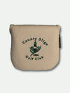 Mallet Putter Cover - Natural Canvas - County Sligo Golf Club