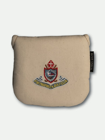 Mallet Putter Cover - Natural Canvas - Portmarnock
