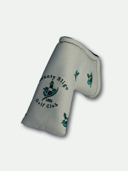 Blade Putter Cover - Natural Canvas - County Sligo Golf Club