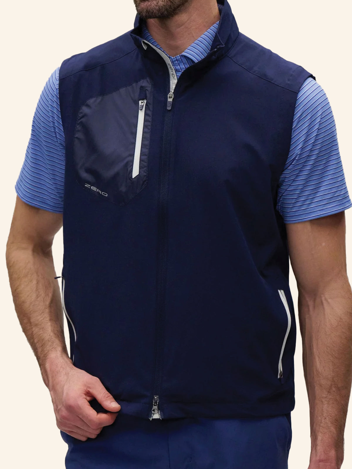 【韓国】ニューエラ■新作*GOLF WOVEN FULL ZIP VEST, 2025 韓国】ニューエラ□新作*GOLF WOVEN FULL ZIP VEST, 2025